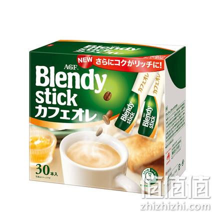 日本味之素旗下 AGF 三合一速溶牛奶咖啡 30条 38元包邮 值值值-买手聚集的地方