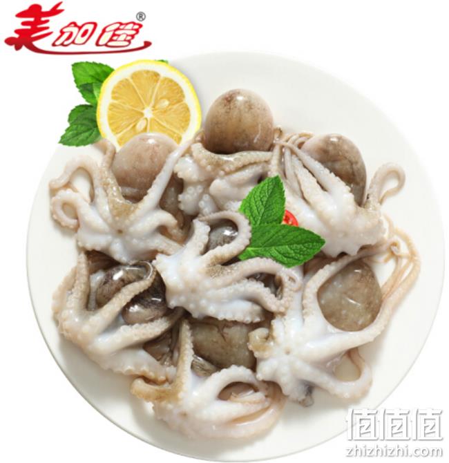 去眼、去内脏、去粘液！plus会员：美加佳 冷冻三去八爪鱼 500g 48.5元，可低至24.25元 值值值-买手聚集的地方