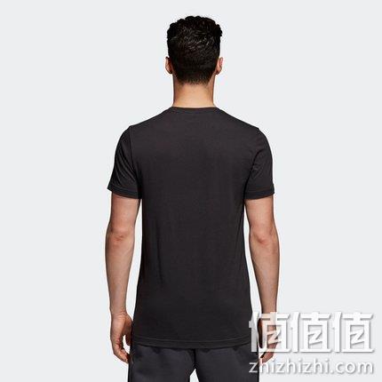 双11预售：商场同款，adidas阿迪达斯 运动型格 男子 短袖T恤 69元（吊牌价229元） 值值值-买手聚集的地方