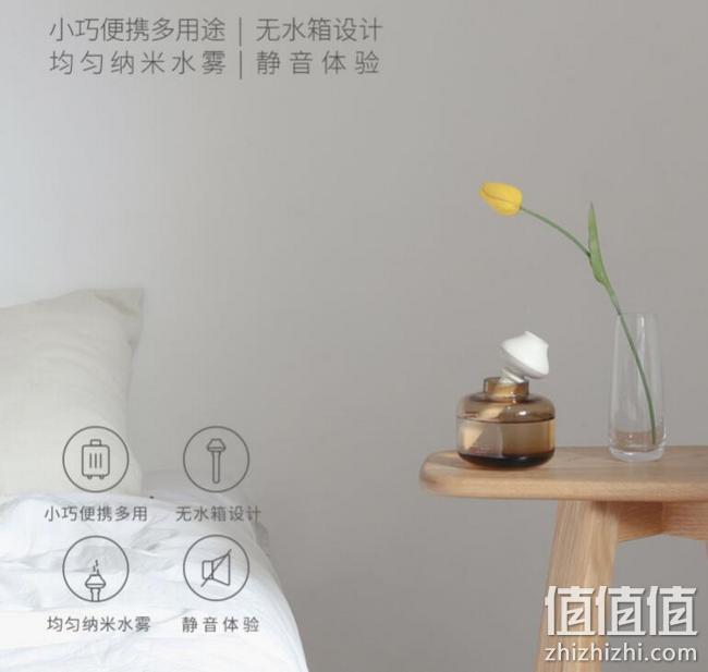 小米生态链、纳米水雾：Solove/素乐 富士山便携式喷雾加湿器 券后29元包邮（小米有品59元） 值值值-买手聚集的地方