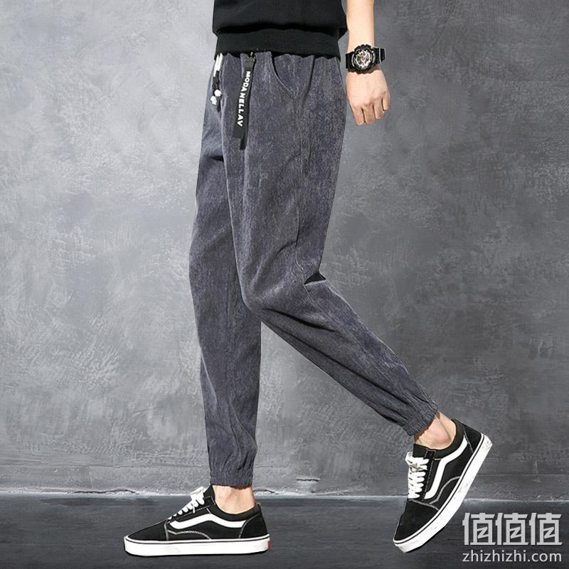 珂士德 灯芯绒休闲裤 券后29元包邮 加厚款贵20元 值值值-买手聚集的地方