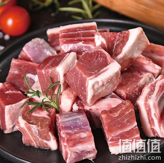 西鲜记 盐池滩羊 180天带骨羔羊肉块 500gx2件 99.6元包邮 值值值-买手聚集的地方