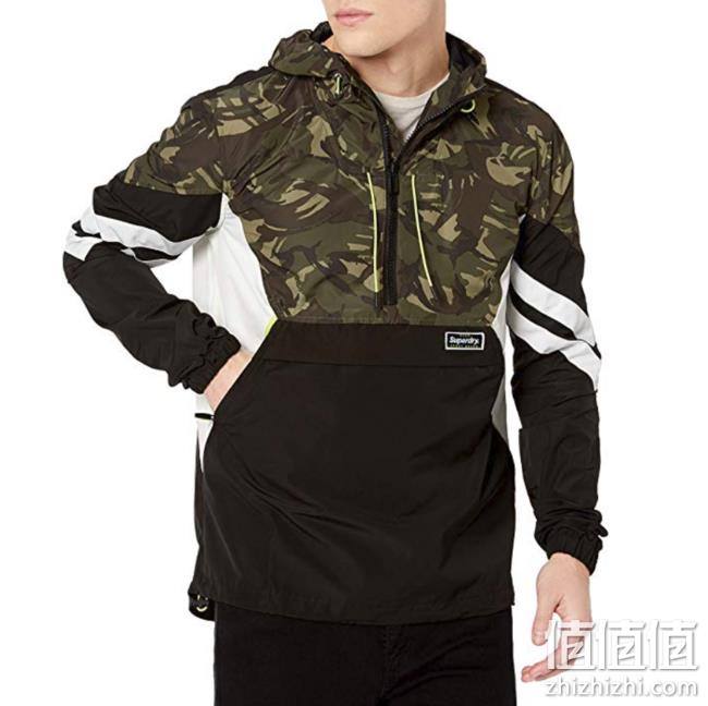 库存浅！2色码全，Superdry 极度干燥Jared 男士连帽夹克 prime会员到手约373元 值值值-买手聚集的地方