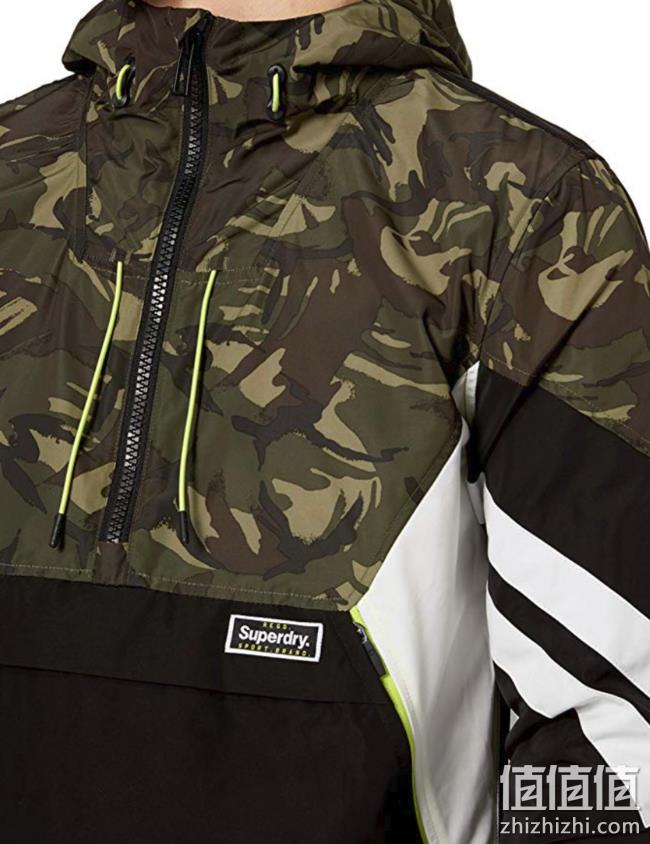 库存浅！2色码全，Superdry 极度干燥Jared 男士连帽夹克 prime会员到手约373元 值值值-买手聚集的地方