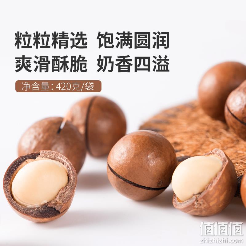 山东名吃：420gx2份 薛记炒货 奶油味夏威夷果 拍2件+券后61元包邮 值值值-买手聚集的地方
