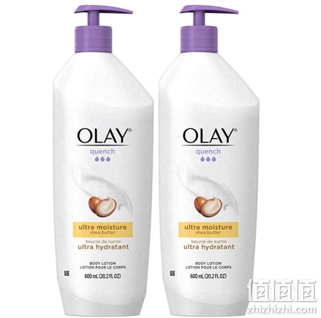 ≥3%烟酰胺，Olay 乳木果超滋润美白身体乳 600mlx2瓶x2件 prime到手267.5元 值值值-买手聚集的地方