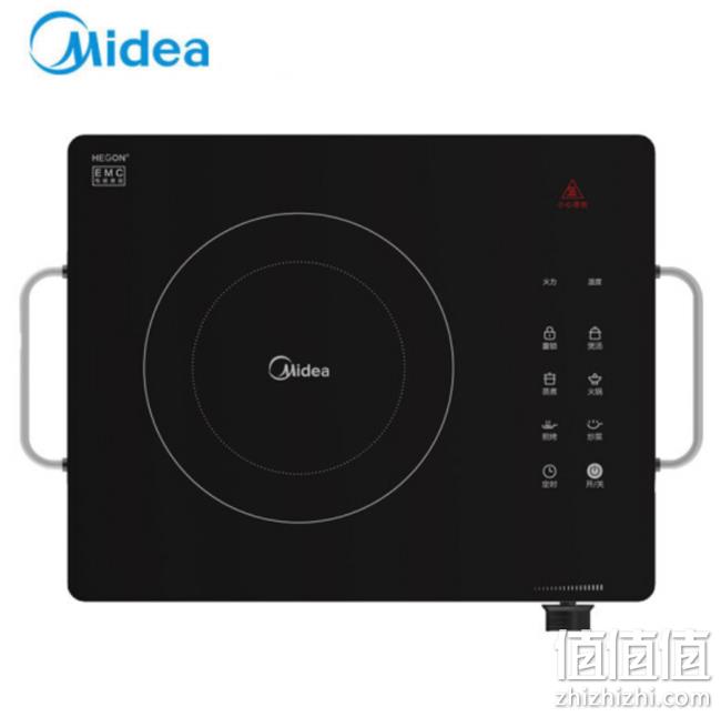 十档火力，Midea 美的 H21-HST2106 电陶炉 299元包邮 值值值-买手聚集的地方