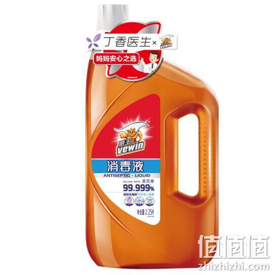 白菜价!丁香医生x立白威王联名款,2.25Lx4件 家用消毒液 拍4件券后67.8元,需凑单或使用运费券免邮带回 值值值-买手聚集的地方