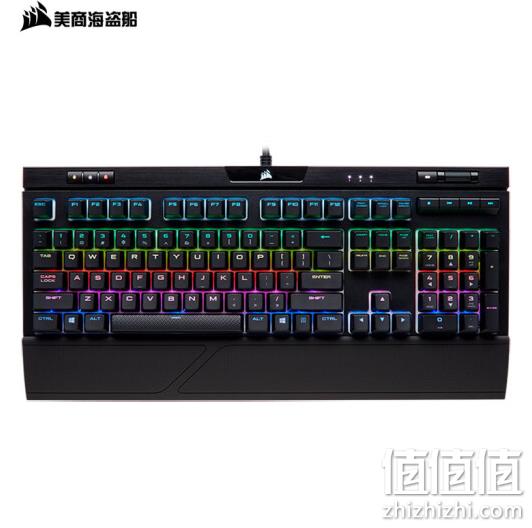 CORSAIR 美商海盗船 STRAFE RGB MK.2 机械键盘（Cherry红轴） 899元包邮 值值值-买手聚集的地方