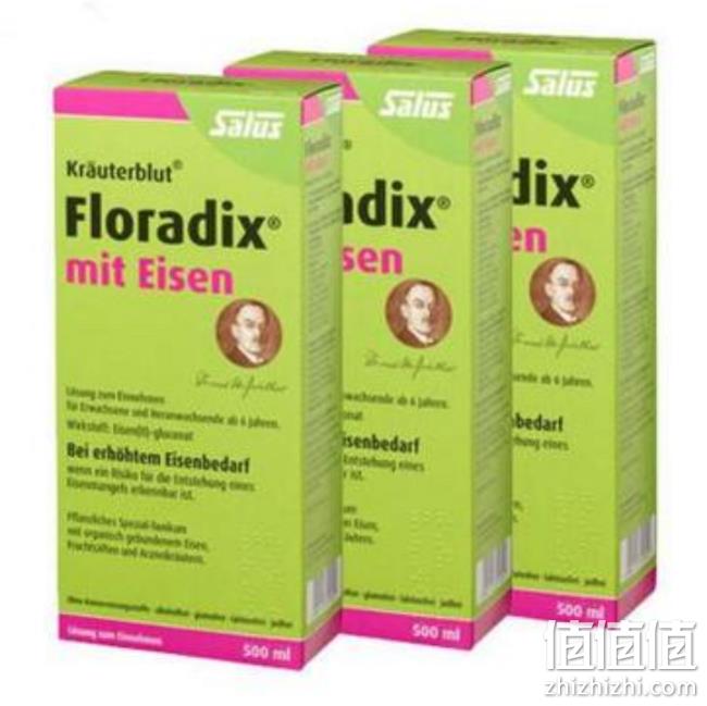 吸收率高达98%！Salus Floradix mit Eisen 铁元 补铁补气补血营养液 500mlx3瓶 36欧元约¥278.8（之前推荐44.99欧元） 值值值-买手聚集的地方