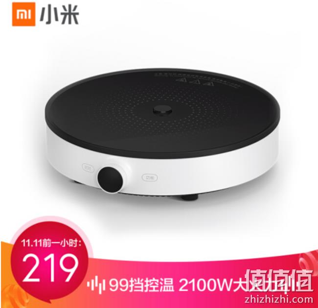 双十一预告：99档控温！小米 米家 DCL01CM 电磁炉 前1小时219元包邮（长期249元） 值值值-买手聚集的地方