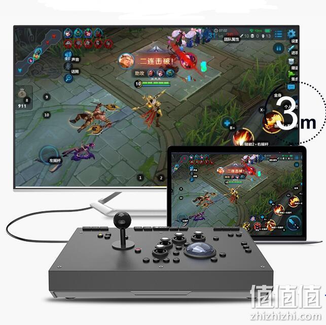 双11预告，手游辅助神器！GameSir/盖世小鸡 摇杆游戏手柄 C1王者炮台 券后39元到手 值值值-买手聚集的地方