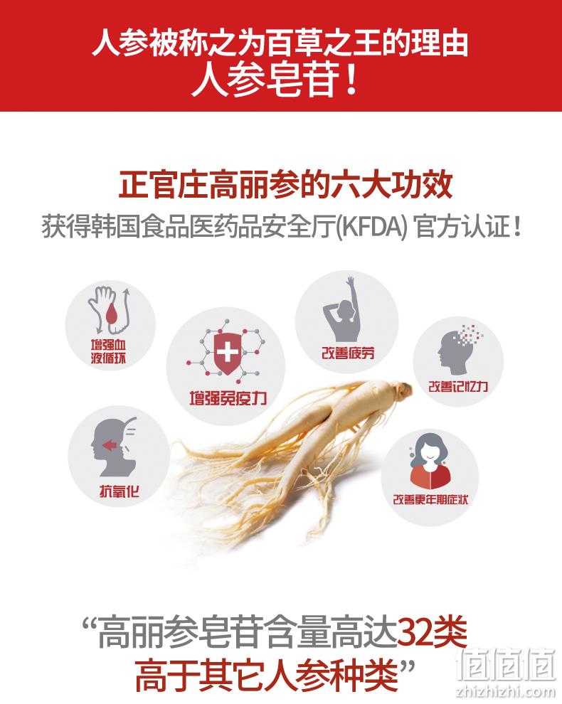 22点结束：韩国国礼、增强抵抗力！正官庄 6年根红参液饮品 60包 259元（之前推荐569元/30包） 值值值-买手聚集的地方