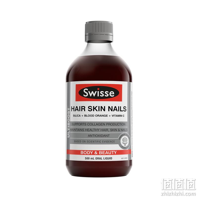 小编实测头发指甲疯长~500ml 澳洲Swisse 胶原蛋白口服液 75元包邮（之前推荐88元） 值值值-买手聚集的地方