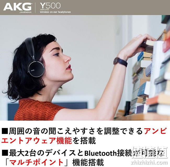 AKG/爱科技 Y500 WIRELESS无线蓝牙耳机 绿色款 Prime到手469.1元（京东799元） 值值值-买手聚集的地方