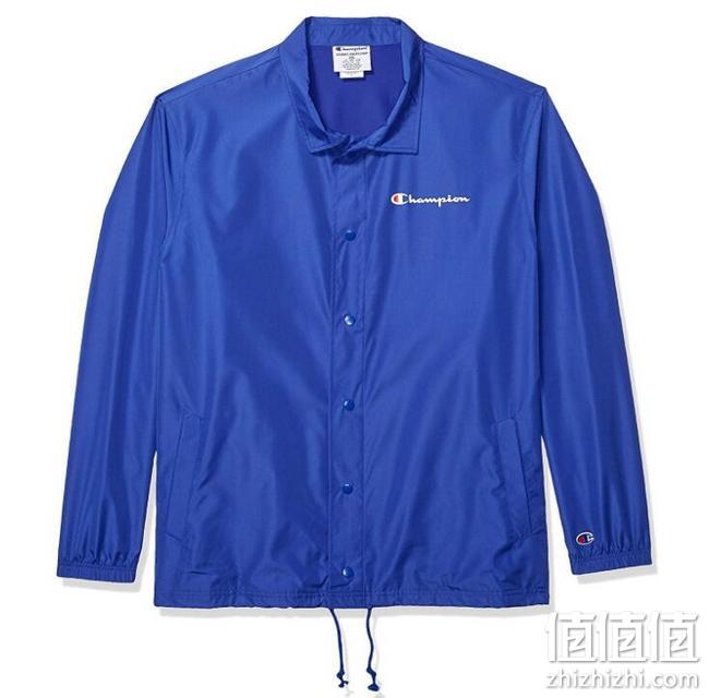 Prime专享，足码可选：Champion/冠军 男式 经典教练夹克 Prime凑单到手156元 值值值-买手聚集的地方