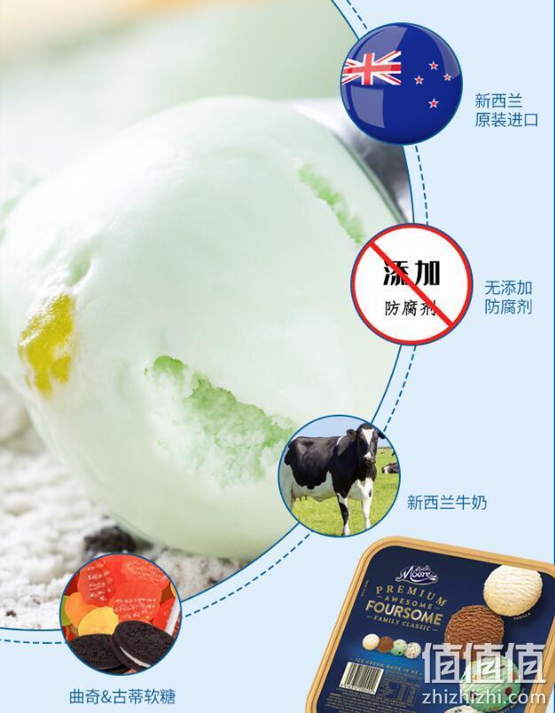 持平双11，孕妈可食用！玛琪摩尔 渴望四合一大桶冰淇淋 2000ml 98元包邮 值值值-买手聚集的地方