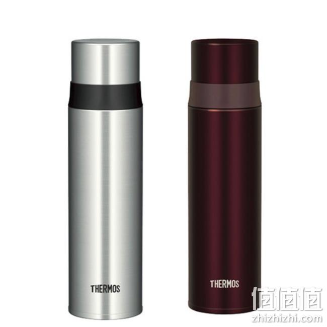 THERMOS 膳魔师 FFM-500 不锈钢真空保温杯 银色+酒红色 500ml 208元 值值值-买手聚集的地方