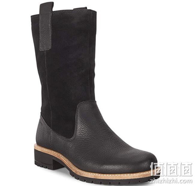 UK4码，Ecco 爱步 Elaine伊莲系列 女士真皮高筒靴 prime到手约¥749.3 值值值-买手聚集的地方