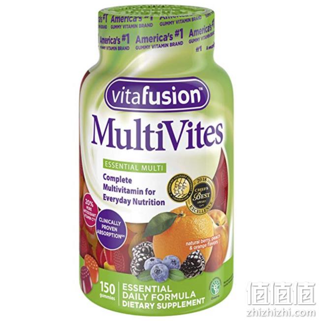 Vitafusion Multi-vite 成人维生素软糖 150粒装 prime约78元 值值值-买手聚集的地方