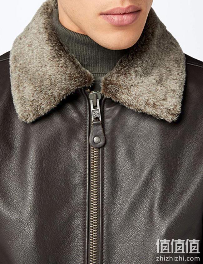 M码、100%牛皮，经典美国皮衣品牌：Schott NYC LC930D 男士真皮夹克 prime到手约1281.6元 值值值-买手聚集的地方