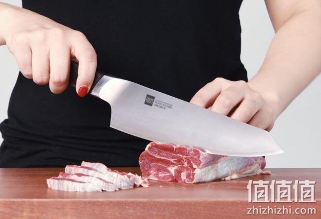 今晚0点、黑檀木手柄！5件套 小米有品 火候复合钢刀  109元包邮（长期149元） 值值值-买手聚集的地方
