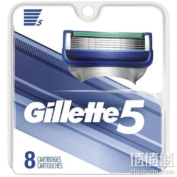 Gillette 吉列 锋隐5 剃须刀头 8个装x3件 281.54元包邮 值值值-买手聚集的地方