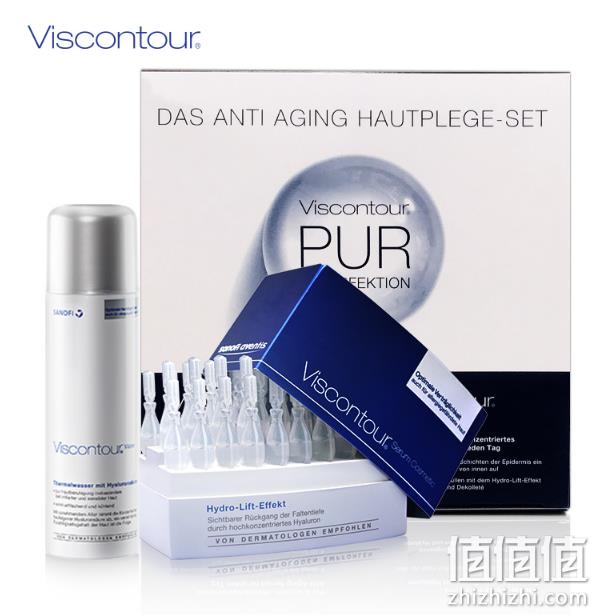 改善皮肤干燥/暗沉/皱纹:Viscontour 玻尿酸精华液32支+爽肤水150ml 券后269元包邮(京东30支325元无爽肤水) 值值值-买手聚集的地方