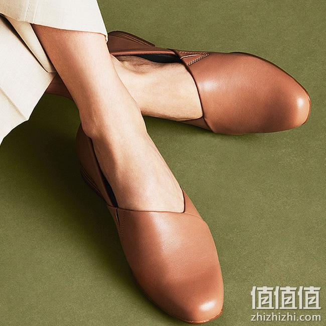 新款新低，Clarks 其乐 Juliet Palm 女士真皮一脚蹬乐福鞋 prime到手约415.6元（京东799元起） 值值值-买手聚集的地方