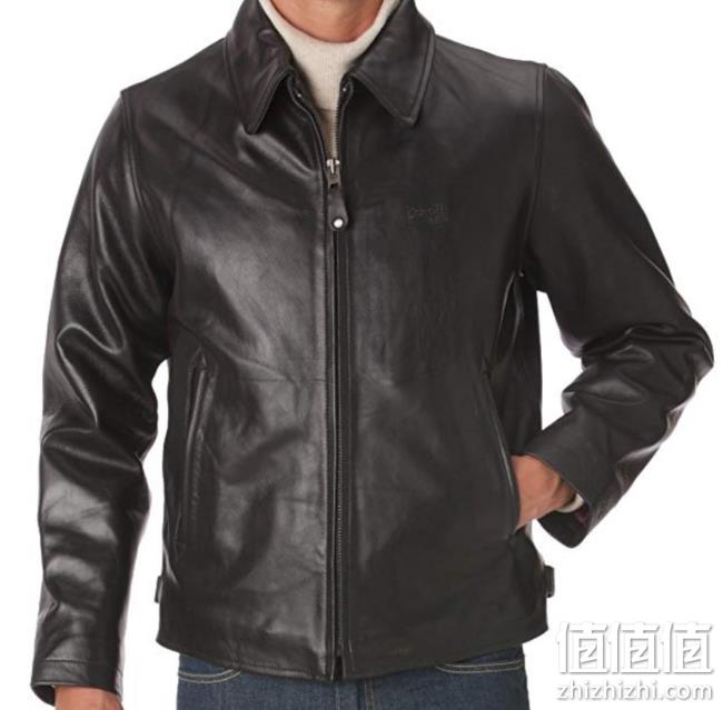 经典美国皮衣品牌，S码：Schott NYC LC9800 男士真皮夹克 prime到手约1234.8元 值值值-买手聚集的地方