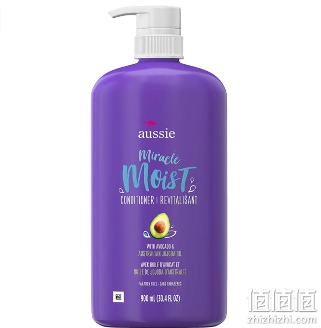 滋润、不假滑，Aussie袋鼠 奇迹保湿护发素 900mlx4瓶装 prime到手约234.6元 值值值-买手聚集的地方