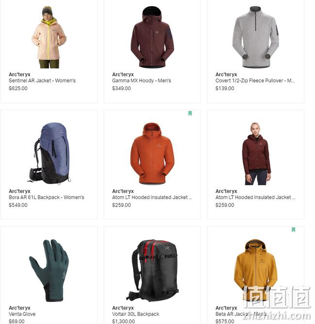 经典款收割机，Arc'teryx 始祖鸟 专场促销 8折  无套路 值值值-买手聚集的地方