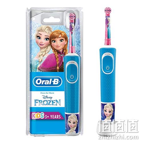 远离龋齿、虫牙：Oral-B 冰雪奇缘 儿童电动牙刷 prime会员凑单130元包税（天猫309元） 值值值-买手聚集的地方