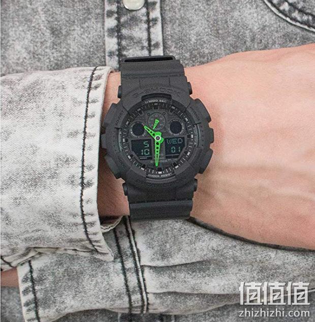 Casio卡西欧 G-Shock系列 GA-100C-1A3 多功能双显运动手表 prime到手约527.4元（京东959元起） 值值值-买手聚集的地方