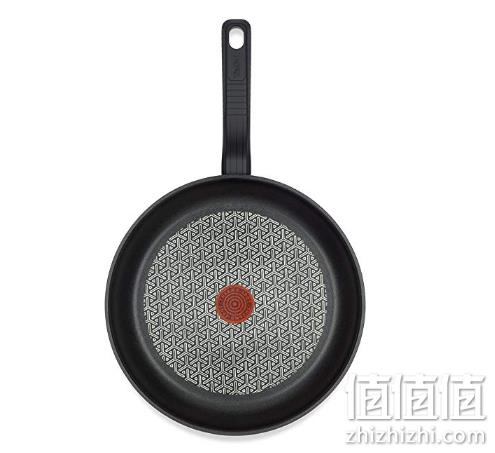随时了解油温+不粘：Tefal 特福 火红点不粘煎锅 30cm prime会员凑单163.45元包税（天猫449元） 值值值-买手聚集的地方