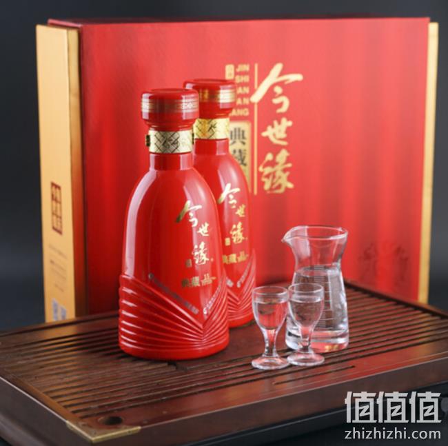 中端核心款：今世缘 白酒 典藏15 浓香型 41.8度 500mlx2瓶 349元 赠礼品袋 送礼白酒礼盒装  值值值-买手聚集的地方