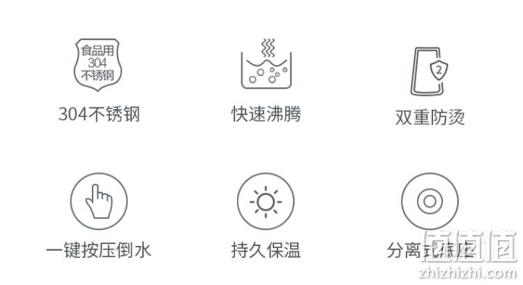 烧开自动保温！容声 保温一体智能全自动 电热烧水壶 59.98元包邮（市面同类型100元左右） 值值值-买手聚集的地方