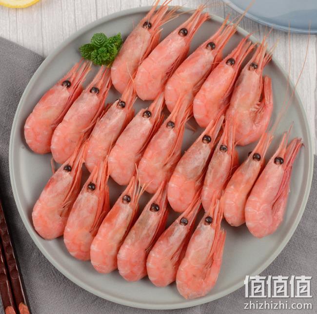 2斤 90-120只 头膏头籽：加拿大 海买 熟冻北极虾甜 券后48元包邮 折后24元/斤（线下35元/斤） 值值值-买手聚集的地方