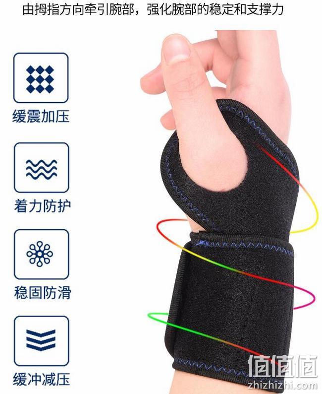 医院同款，缓解鼠标手：金维益 腱鞘炎护腕+自发热垫+针灸贴 券后9.9元起包邮 值值值-买手聚集的地方