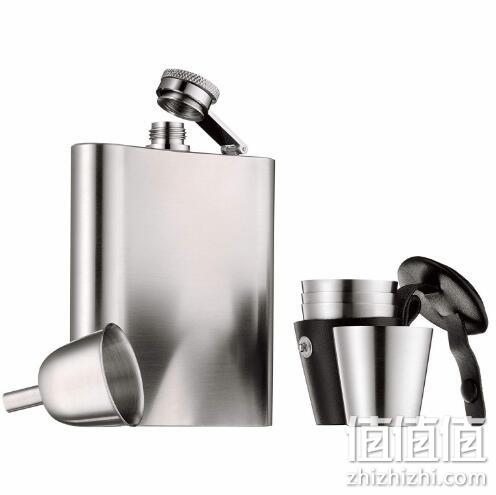 WMF/福腾宝 Manhattan 亚光不锈钢酒杯酒壶6件套 Prime凑单直邮到手197元 值值值-买手聚集的地方