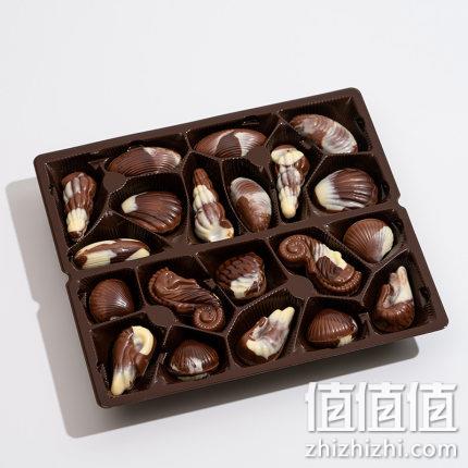 比利时进口：landbase 贝壳巧克力礼盒 250g 29.9元包邮 值值值-买手聚集的地方