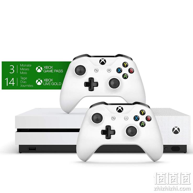 Microsoft 微软 Xbox One S 1TB 双手柄套装 1580.97元包邮 值值值-买手聚集的地方