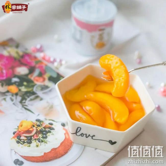 中国罐头十强企业，林家铺子 冰糖黄桃罐头 200gx4罐 双重优惠后13.9元包邮 值值值-买手聚集的地方