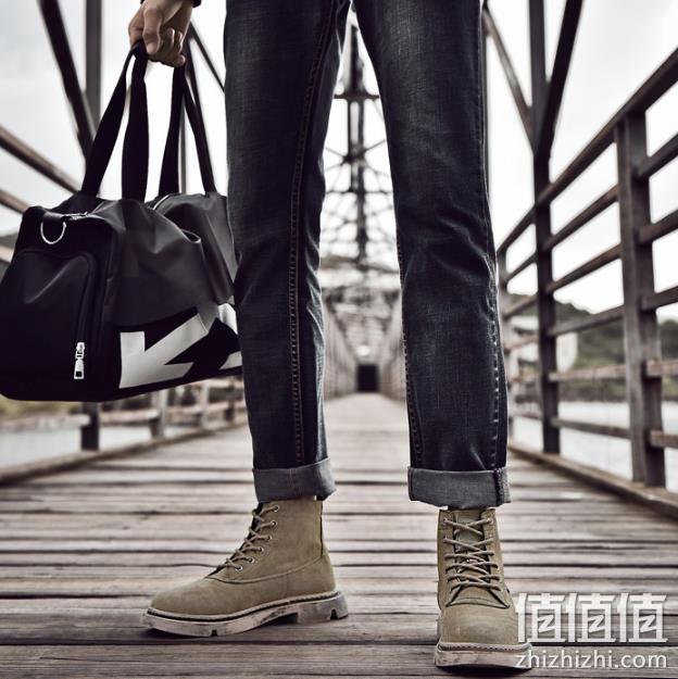 世界500强 买手好评到爆的品牌：固特异 男士真皮中筒工装靴 券后168元包邮（吊牌价498元） 值值值-买手聚集的地方
