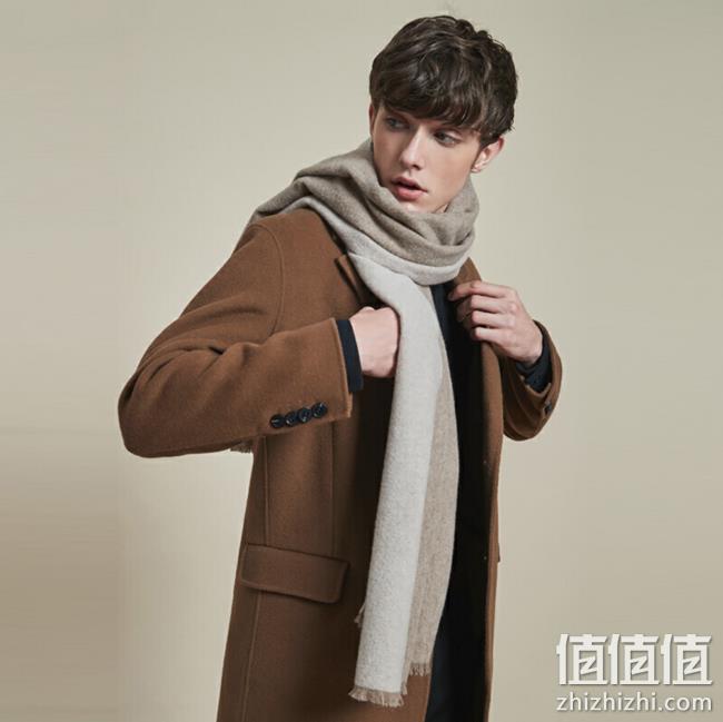 100%羊毛！男女款，YANXUAN 网易严选 1658002 双面羊毛围巾 99元（原价283.5元） 值值值-买手聚集的地方