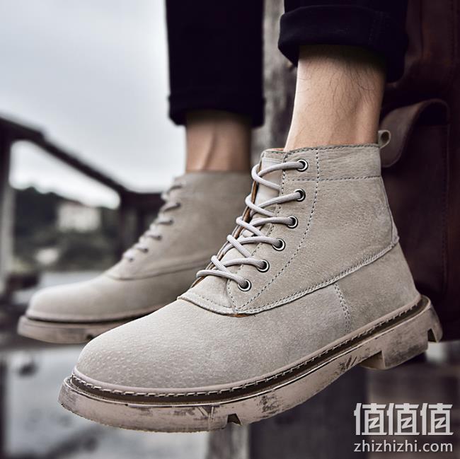 世界500强 买手好评到爆的品牌：固特异 男士真皮中筒工装靴 券后168元包邮（吊牌价498元） 值值值-买手聚集的地方