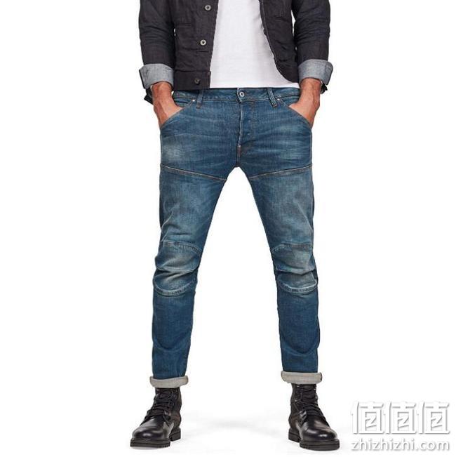 限尺码：G-star Raw 男士 立体修身牛仔裤 W26L30 Prime凑单直邮到手141元起 值值值-买手聚集的地方