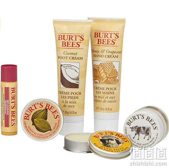从头护理到脚！Burt's Bees 小蜜蜂 从头到脚全身护肤精华 6件套 prime到手约56元 值值值-买手聚集的地方