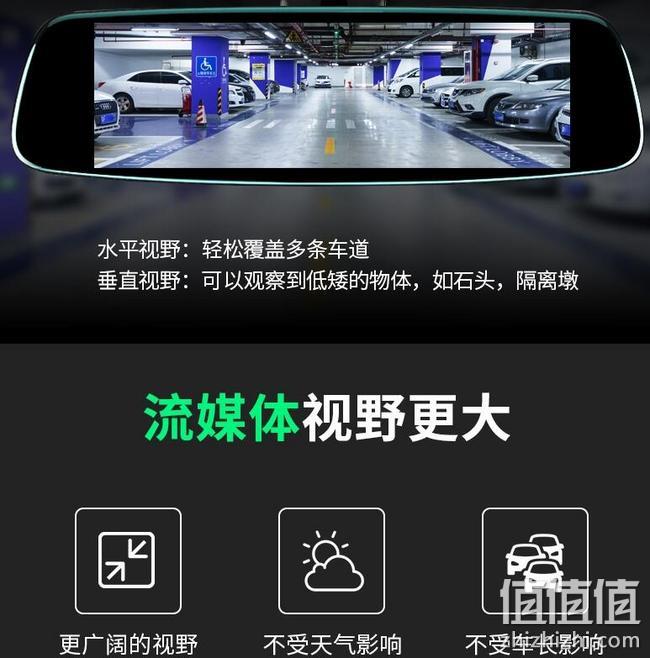 触屏双镜头，丁威特 高清夜视无线流媒体行车记录仪1296P+32G 满减+券后168元包邮，到店安装免费 值值值-买手聚集的地方