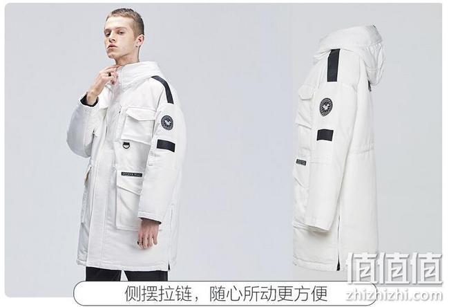 234g、90%鸭绒：雪中飞 19秋冬新品 男女 工装羽绒服 立减+券后356元到手 值值值-买手聚集的地方